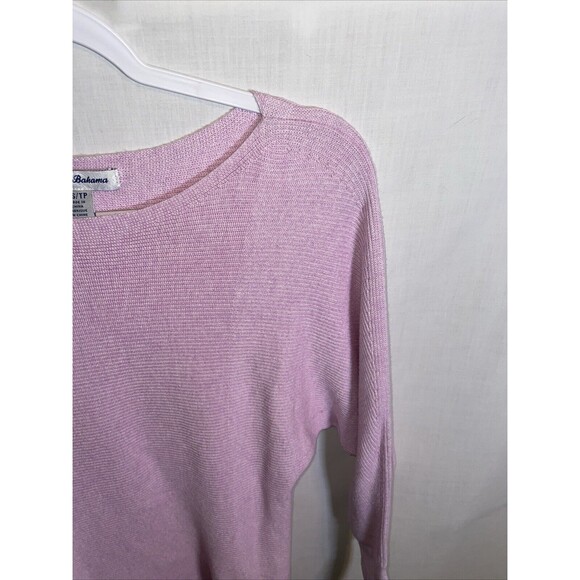 Tommy Bahama Women’s Dolman Light Sweater Size XS Pink Going Out Party City - Picture 4 of 12